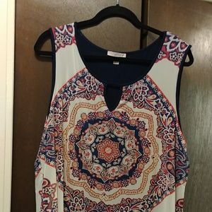 Mandala Print Tank